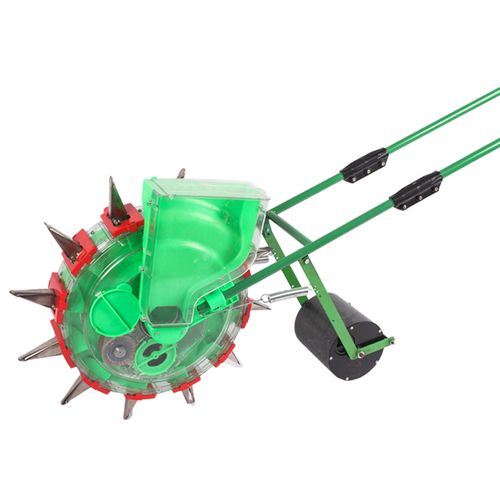 Seeding Hand Push Wheat Grass Seed Planter Machine Universal Small Seeder