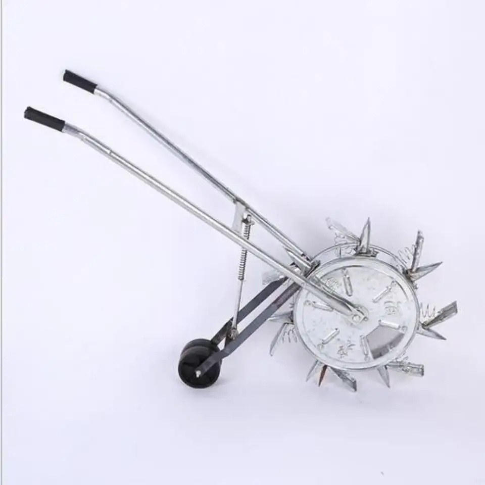 Small Grain Manual Bean Seed Planting Machine Made in China Hand Push Wheat Seeder