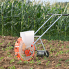 Corn Maize Soybean Sunflower Cotton Hand Push Manual Planter Seeder with Fertilizer