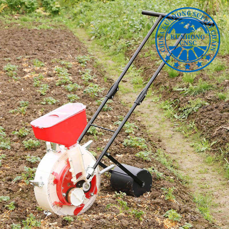 Farm Equipment Planter Adjustable Corn Wheel Manual Groundnut Marchine Seed Planting Seeder