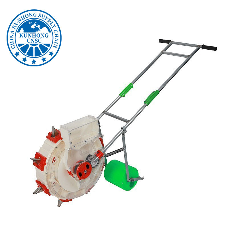 High Quality Seeding Machine Hand Push Corn Seed Planter Grain Vegetable Seeder