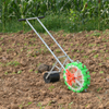 Adjustable Hand Push Fertilizer Planter Corn Seeder