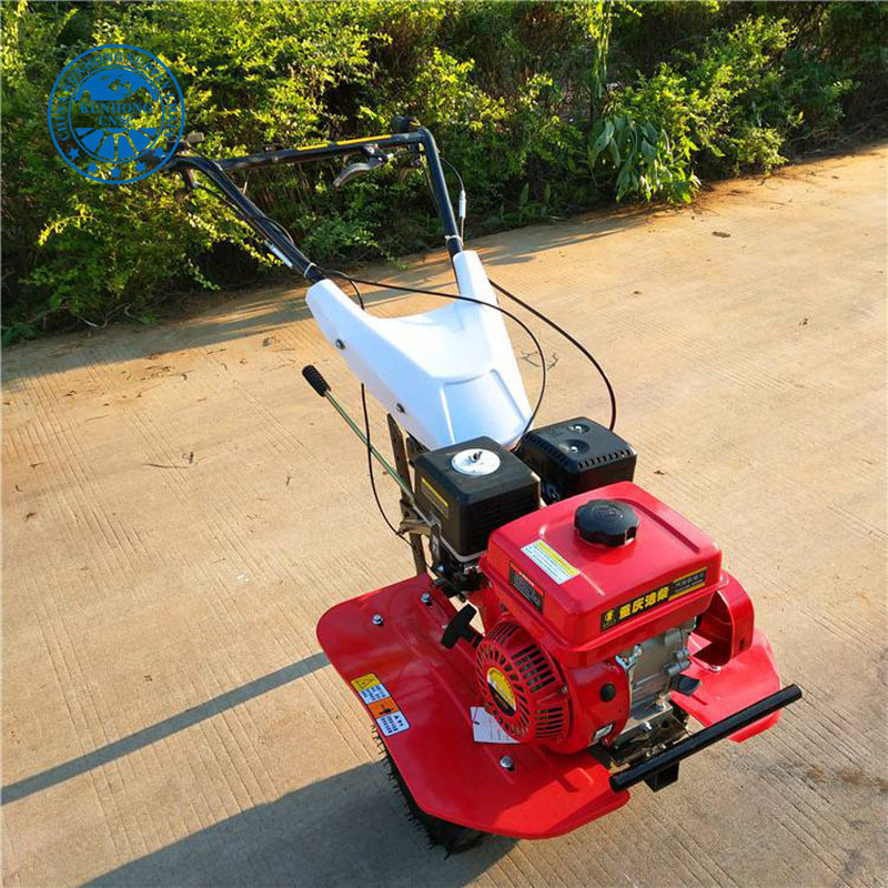 Small Domestic Gasoline Engine Plowing and Weeding Agricultural Micro-Tillage Rotary Tiller