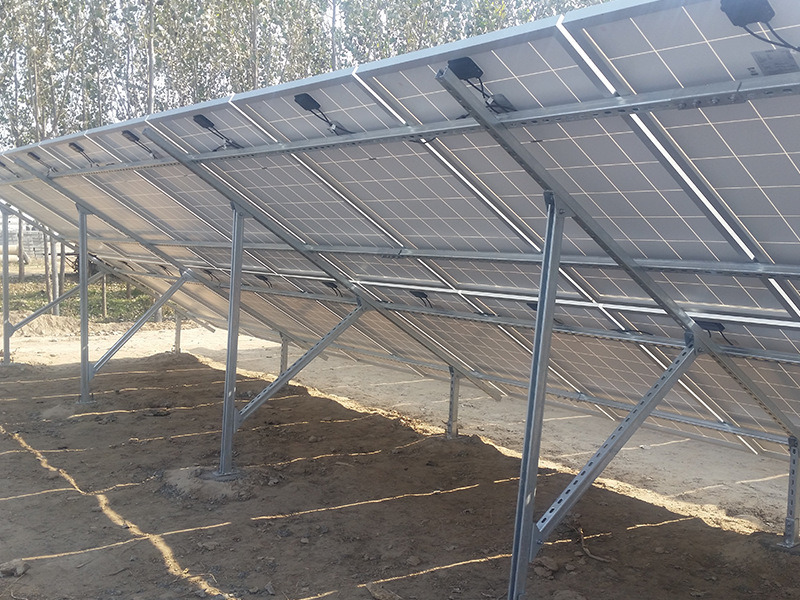 Solar Photovoltaic Bracket Distributed Roof Using High-Quality Material Photovoltaic Bracket