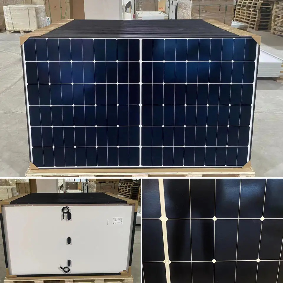 Hqst 190W 12V Monocrystalline Solar Panel W Solar Connectors High Efficiency Module PV Power for Battery Charging Boat, Caravan, RV and Any Other off Grid Appli