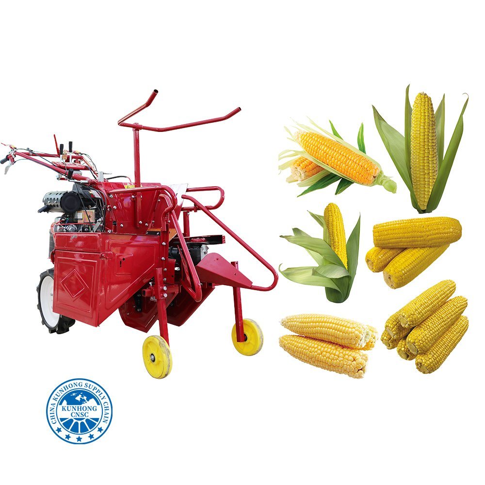 Small New Hand-Held Corn Harvester Household Single Row Multi Function Tractor