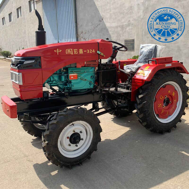 Newest Multifunctional 30 40 50 60HP 4X4 Mini Farm Tractor with Best Price