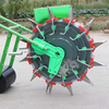 Terraced Fields Hillsides Set Planting Fields Corn Soybeans Hand Push Roller Seeder