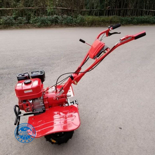 Powerful 6HP Mini Tiller Multi-Function Agriculture Tiller Cultivator Diesel Land Plowing Machine