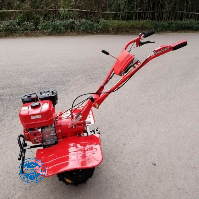 Powerful 6HP Mini Tiller Multi-Function Agriculture Tiller Cultivator Diesel Land Plowing Machine