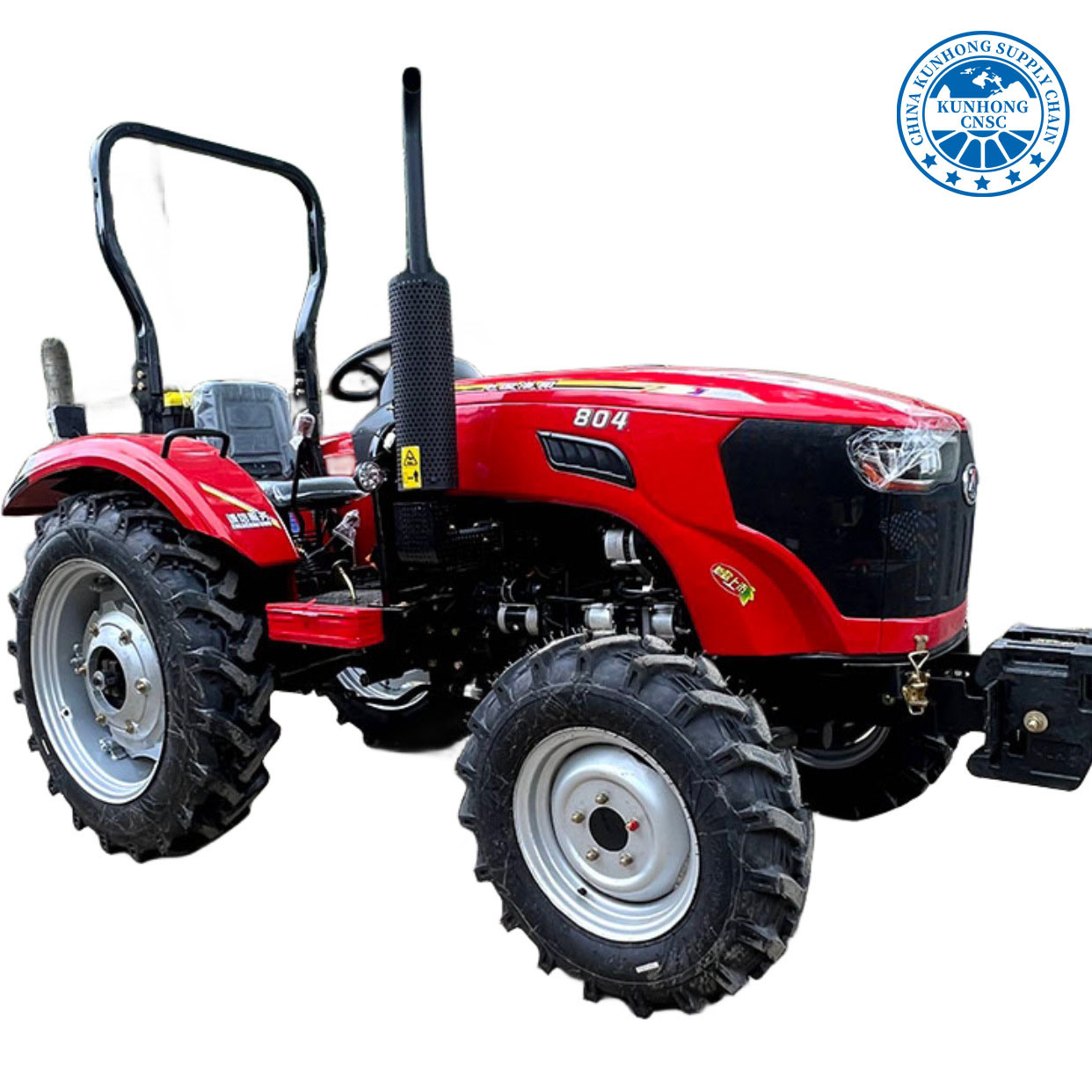 Agricultural Machinery Four-Wheel Drive Used in Farm Orchards Mini Tractor