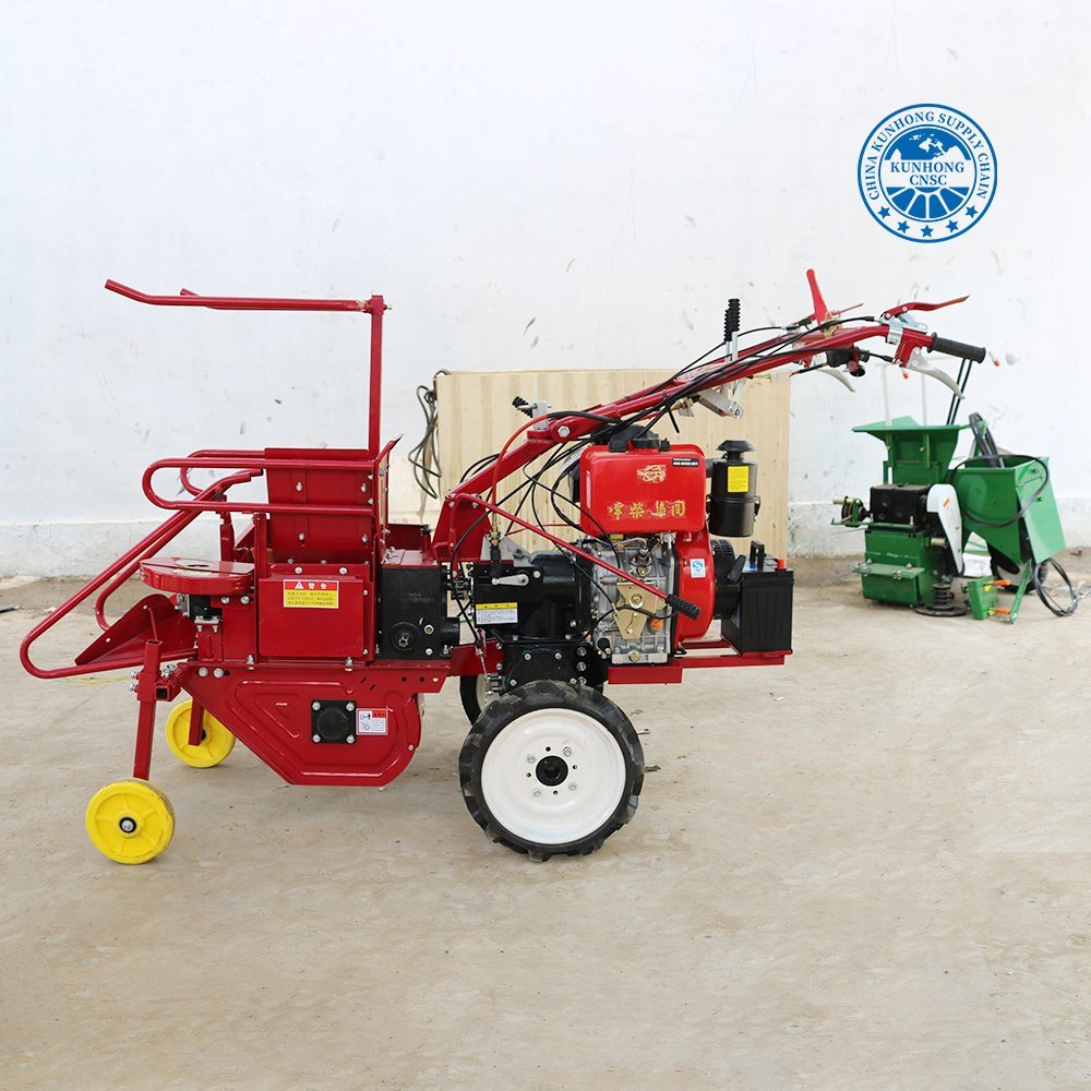 Factory Directly Supply Mini Hand Push Self-Propelled Maize Harvester