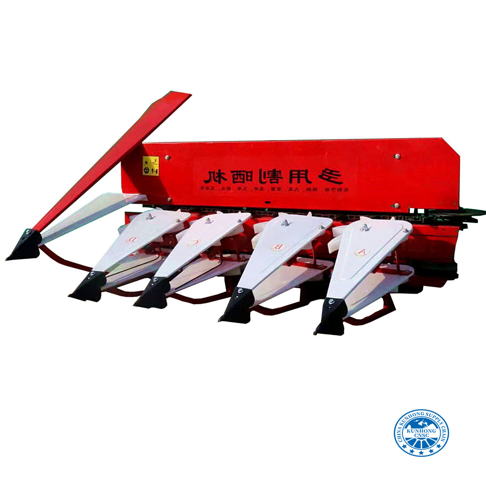 Factory Price Small Grain Harvester Mini Rice Reaper with Diesel Engine