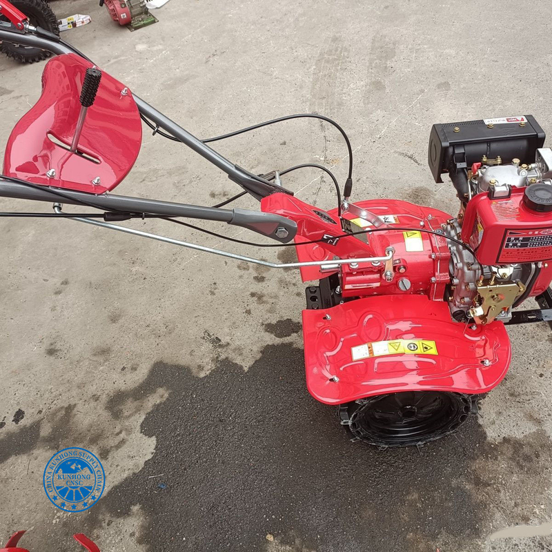 Mini Power Tiller 7HP Gasoline Farm Cultivator 212cc High Quality Tiller