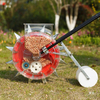 2024 Hot Sale Farm Corn Hand Push Corn Seeder Garlic Planter