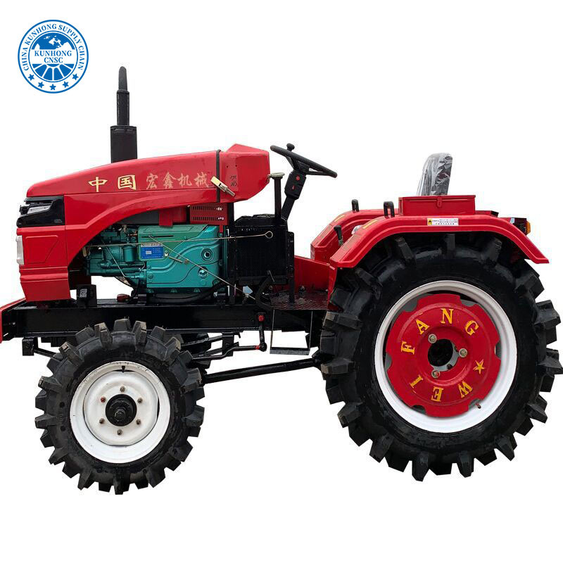 Mini Small 4wheel 4WD Rotary Tiller Disc Plough New Used Minimum China Agriculture Farm Wheel Garden Walking Hand Tractor