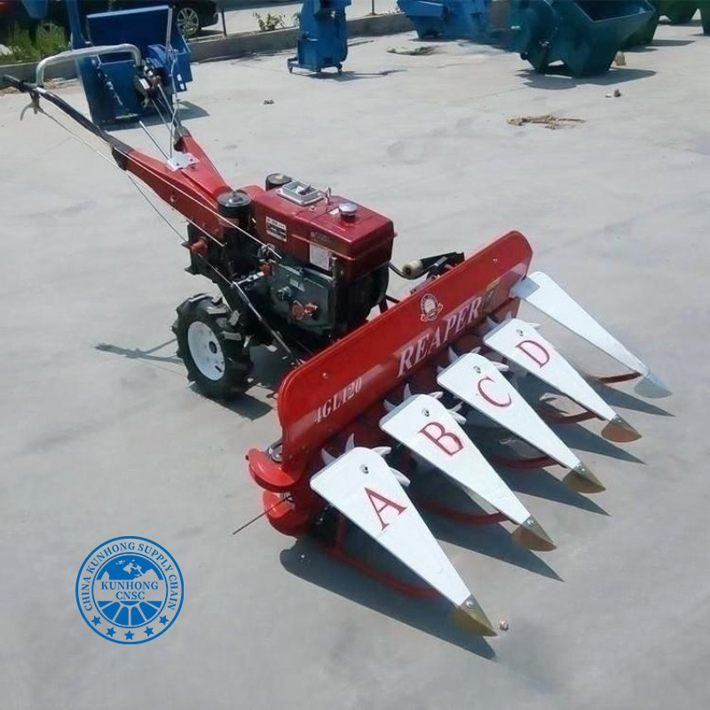 Agricultural Machinery Cultivator Diesel Rotary Tiller Rotavator Farm Bean Harvester