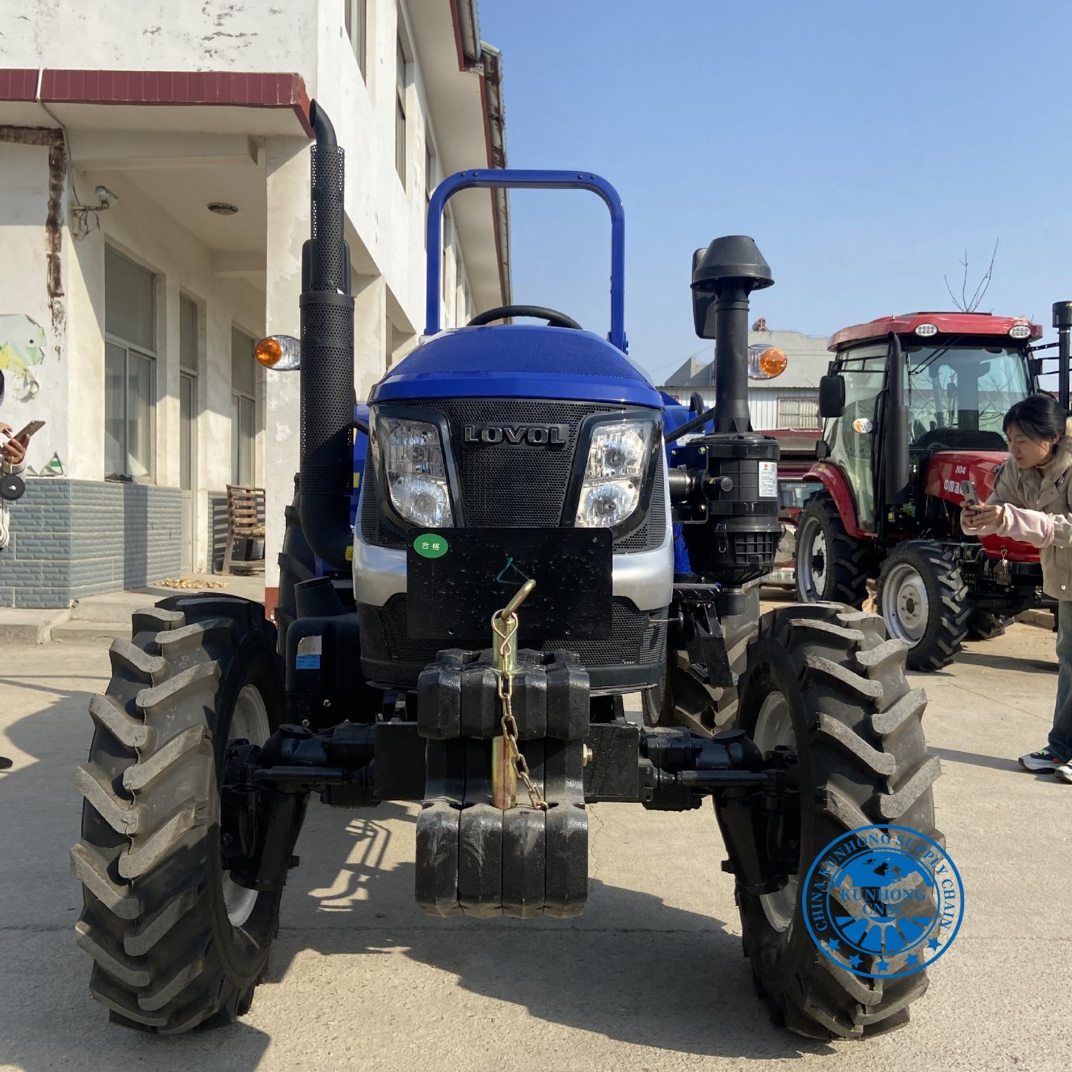 Hot Sale High Quality Machine 4WD100HP Agricultural Tractor Farm Tractor