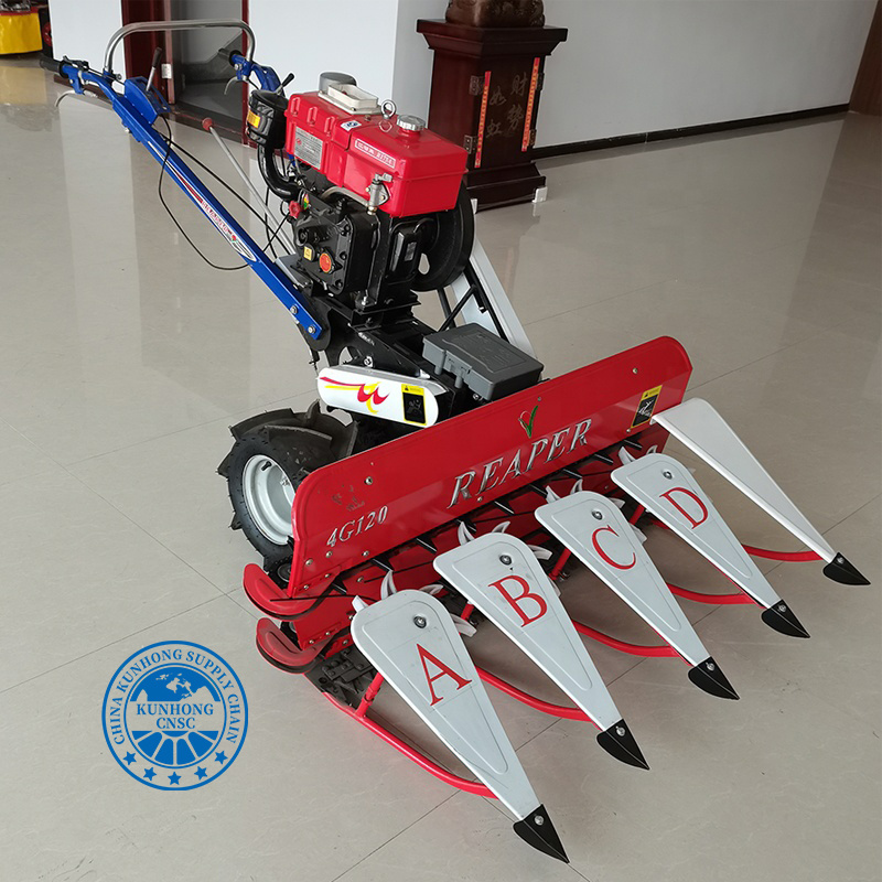 Agricultural-Machinery Hand Push Automatic Household Single-Row Corn Harvester