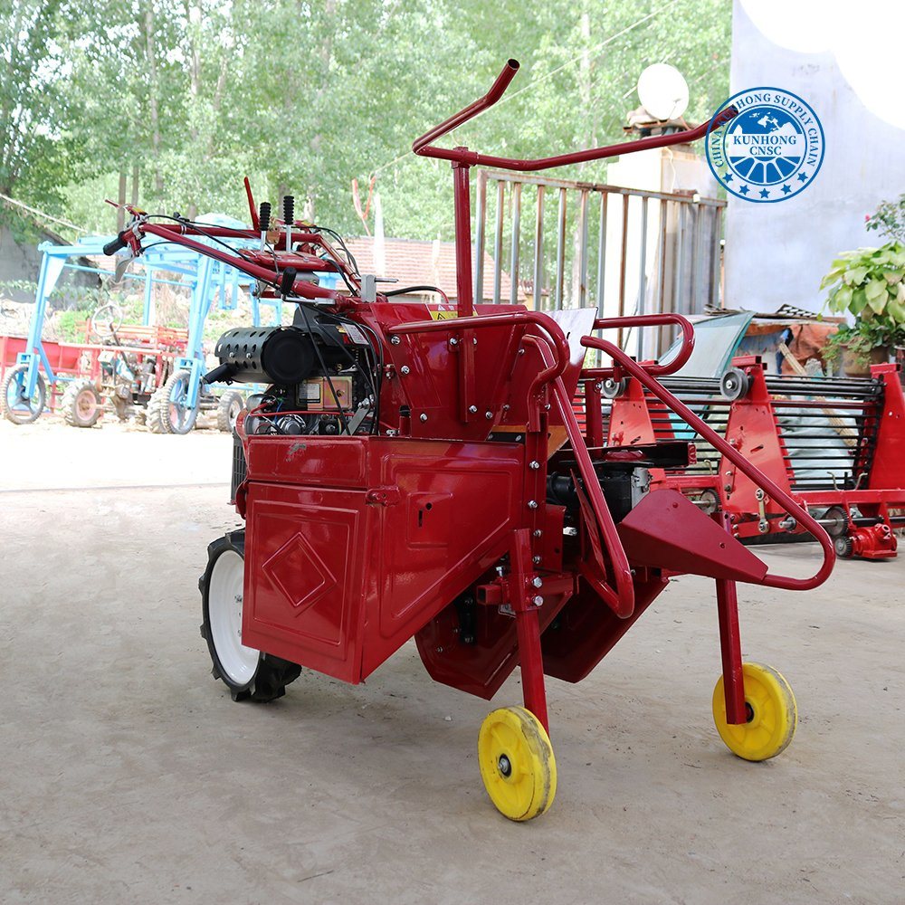 Mini Agriculture Machinery Tractor Corn Maize Harvester Machine