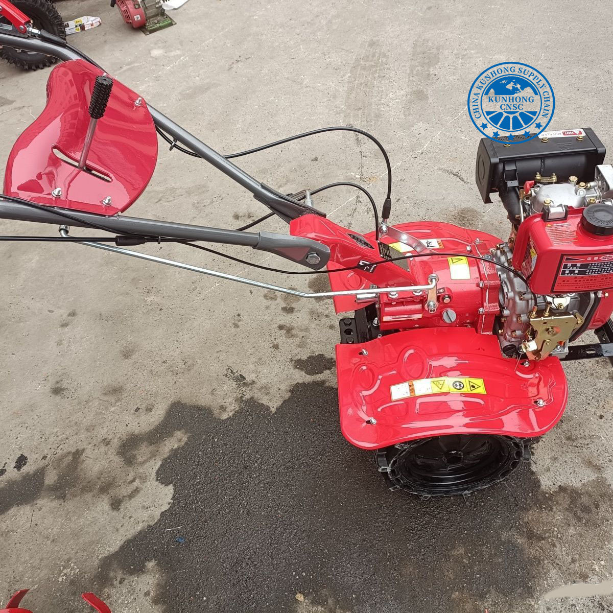 Tractor Pto Mini Power Tillers with Gasoline Engine 7HP Sg610g