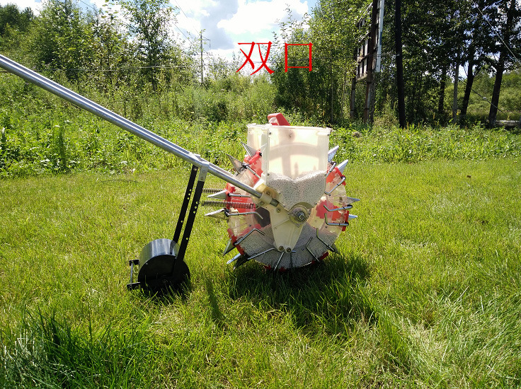 Hand Corn Machine Planter Microgreen Dry Rice Seeder for Small Seed