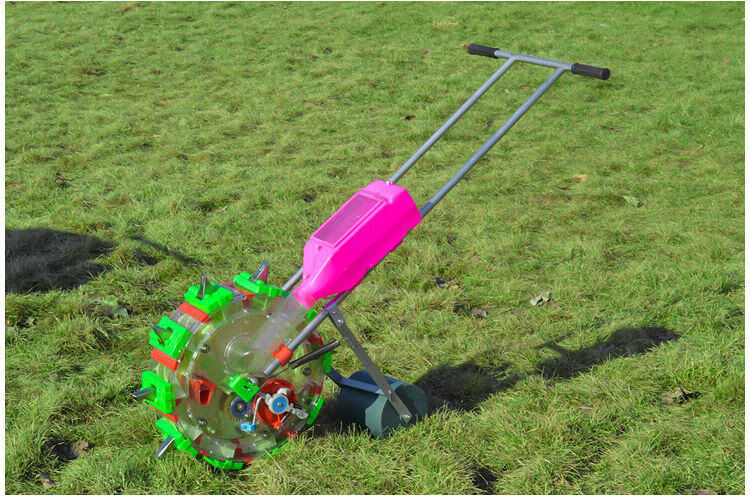 Lawn Mini Wheat Planter Hand Corn Seeder Fertilizer Machine