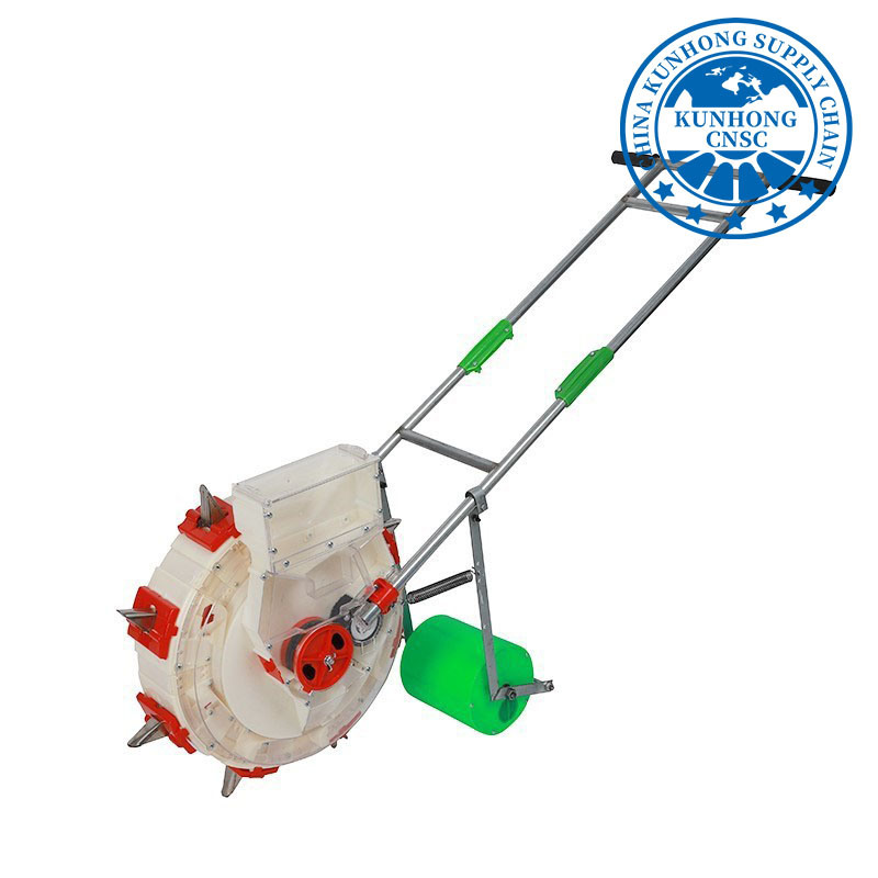 Hand Push Manual Adjustable Roller Rice-Corn Seeder