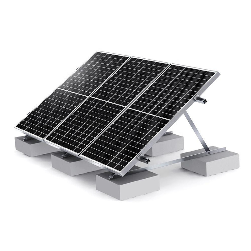 Zinc Aluminum Magnesium Hot DIP Galvanized Steel Structure Adjustable Solar Ground Mounting Bracket