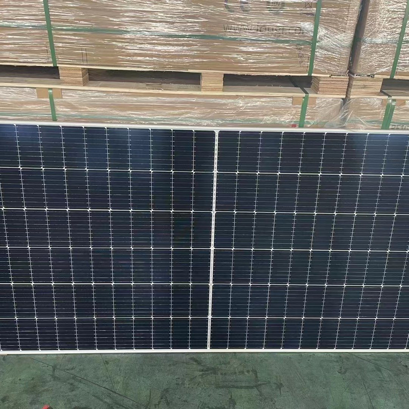 Powmr All Black 182mm 156 Cells 460W 540W Watt Half Cut Mono Solar Panels 450W Monocrystalline Solar PV Module