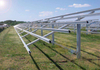 PV Aluminum Frame Ground Racking System Fixed Structure Aluminum Brackets Ground Solar Mount