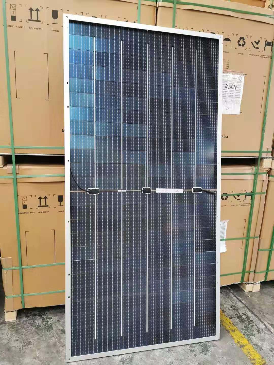 Solar Panel 550W Monocrystalline Silicon Panel Solar Photovoltaic Module System Power Generation Photovoltaicplate