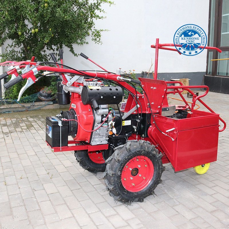 Small Corn Harvester Machine Hand Push Corn Combine Harvester with China Manufacturer