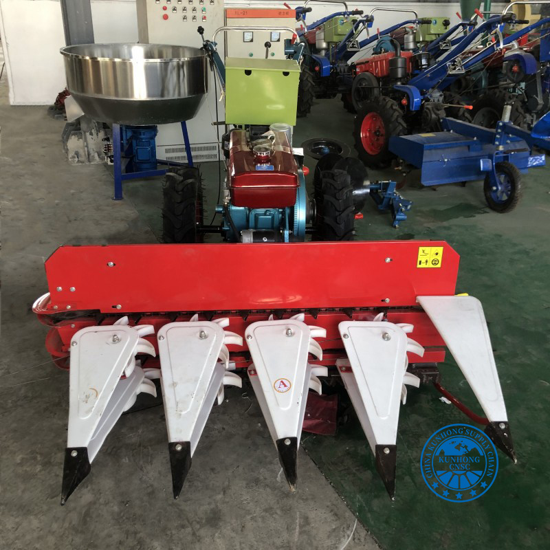 Short Crop Harvester Reaper Grass Reaper Binder Machine Agricultural Farm Machinery Harvester