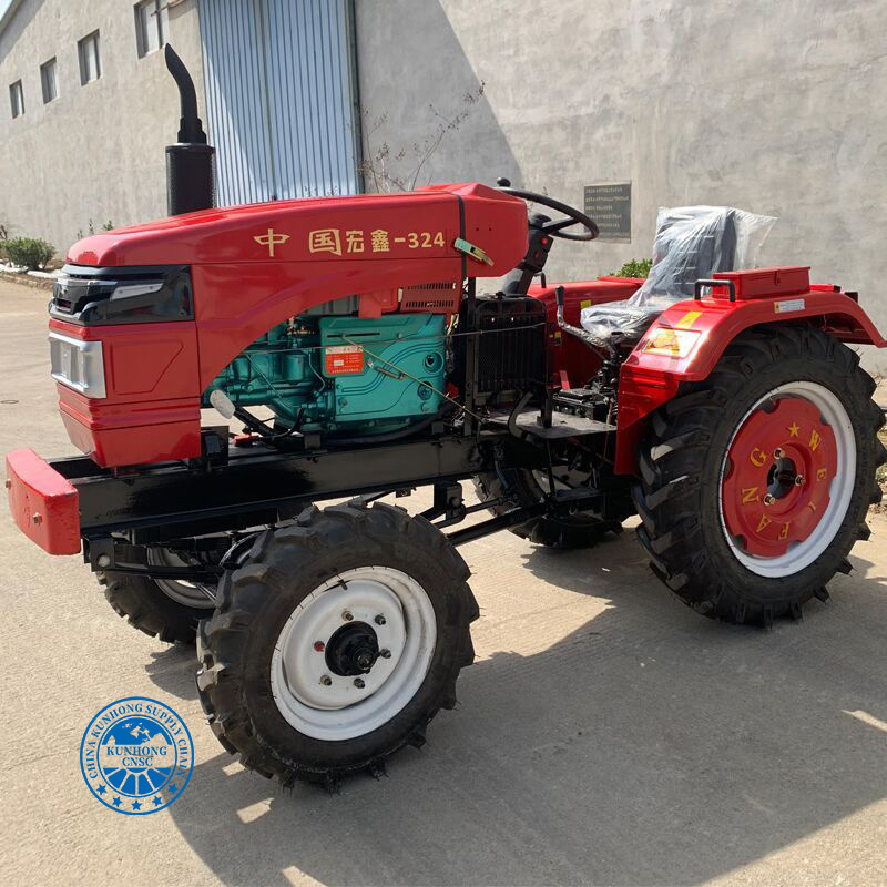 Agricultural Greenhouse Wheel Tractor 40HP50HP Rice Field Mountain Four Wheel Tractor