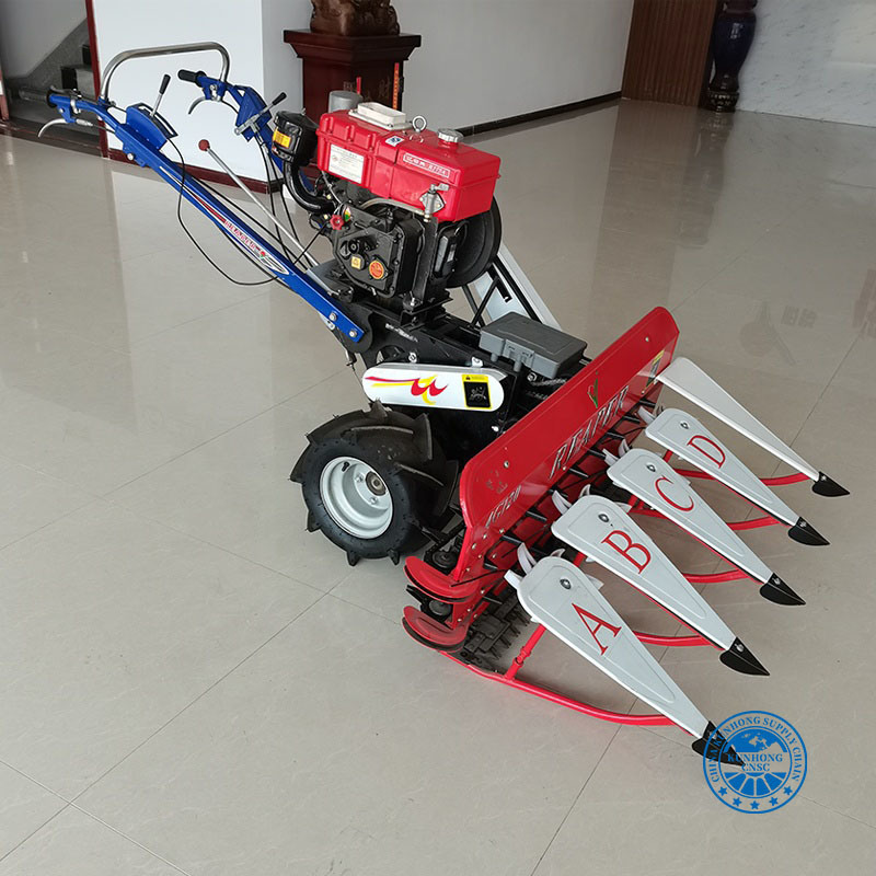 Farmer Rice Reaper Sesame Harvester Reaper Binder Machine