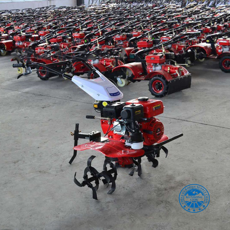 Mini Cultivator Power Tiller Agriculture Tractor Mini Crawler Power Tiller Rotary