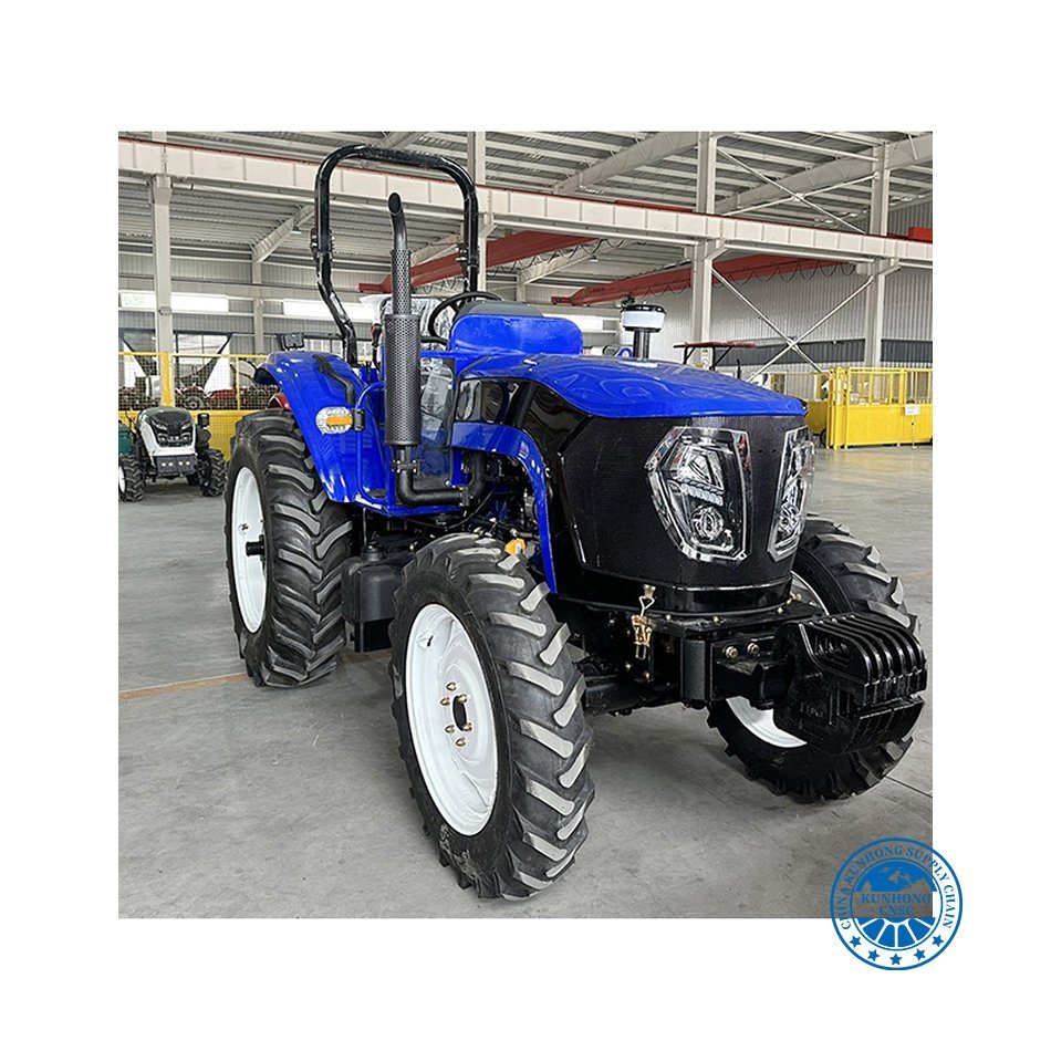 4WD Wheel Type Agricultural Multifunction Tractor