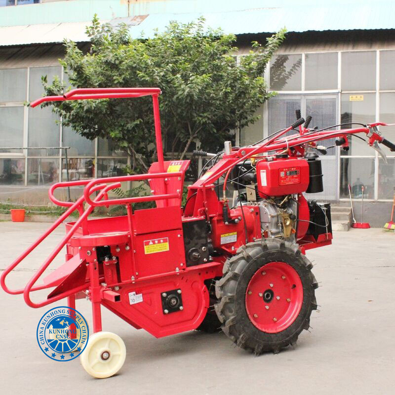 High Quality Mini Walking Tractor Mini Corn Harvester/Maize Harvesting Machine