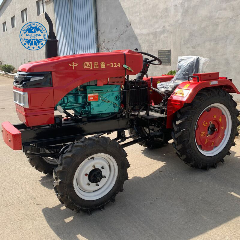 4X4 Hand Walking Diesel Engine Tractors for Farming Second-Hand Used