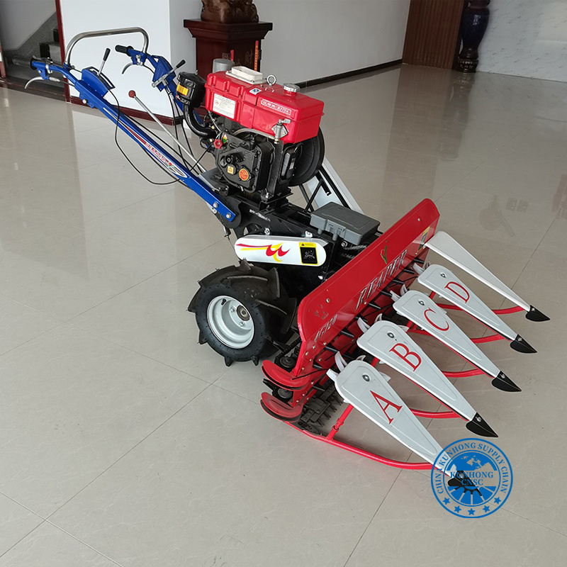 Agricultural-Machinery Hot Selling China Self-Walking Mini Walking Behind Harvester