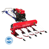 New Design Maize Harvesting Machine Walking Tractor Mini Bean Harvester