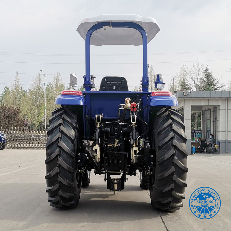 High Quality 80HP 4WD Farming Agriculture Tractor with GPS Automatic Pilot