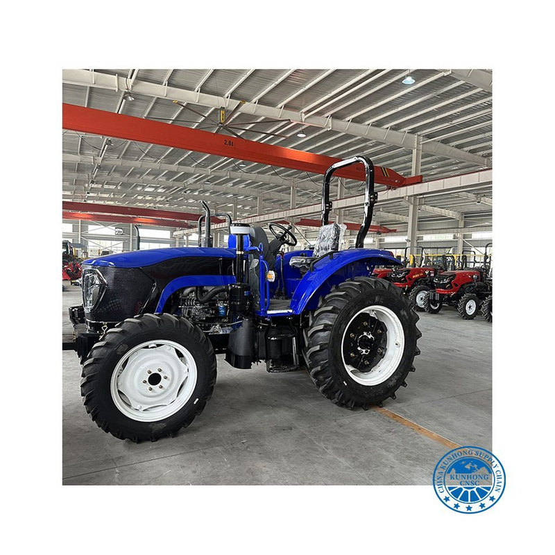 Factory Provided 4-Wd Wheeled Farm Tractor Agricultural Walking Tractor