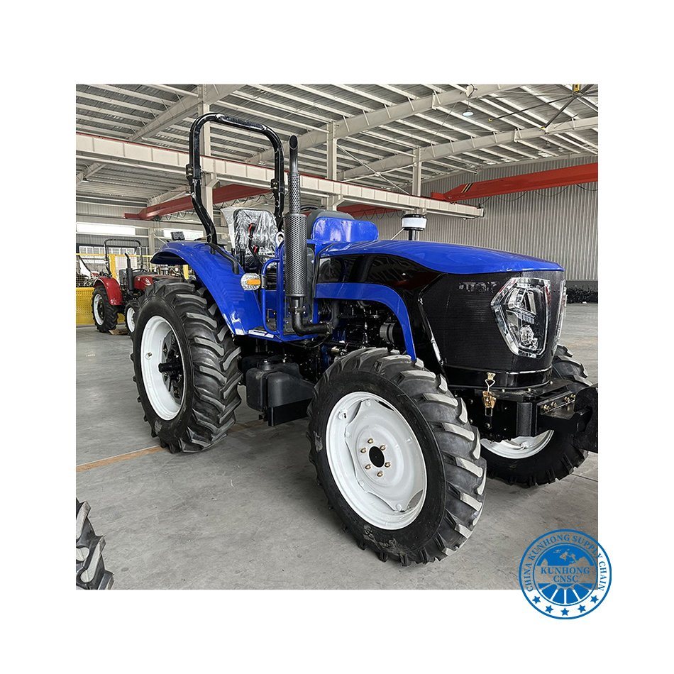 Factory Provided 4-Wd Wheeled Farm Tractor Agricultural Walking Tractor