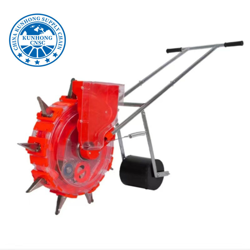 High Quality Roller Hand Push Soybean Corn Seeder