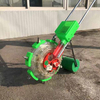 Double Barrel Seeder Drill Machine, Portable Manual Hand Corn Seeder