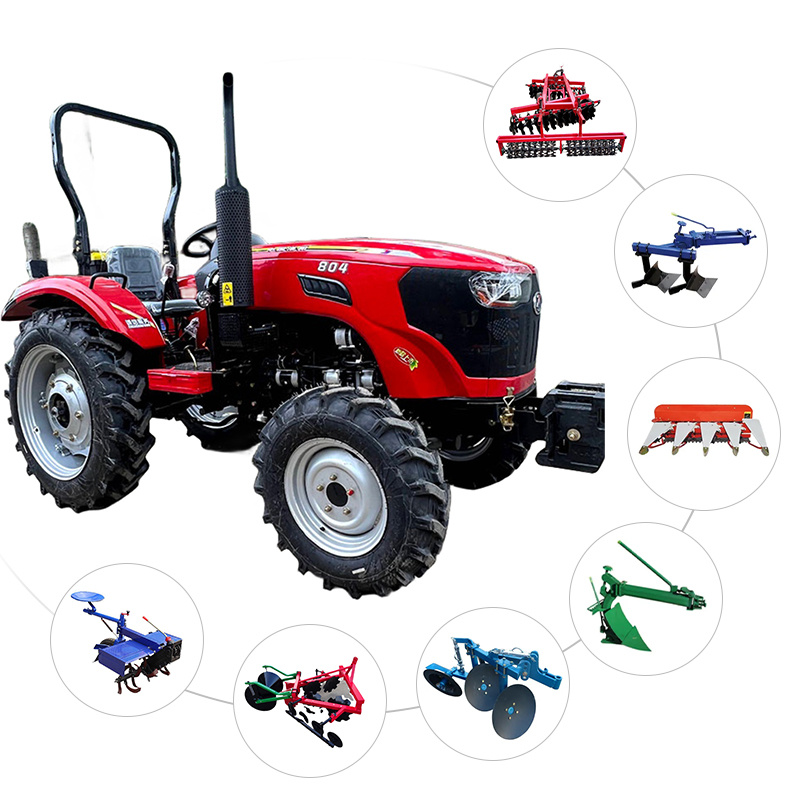 off-The-Shelf High-Horsepower Tractor Rotary Tiller Large Tractor