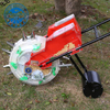 Greenhouse Planting Hand Push Maize Planter Fertilizer Seeding Machine Corn Seeder