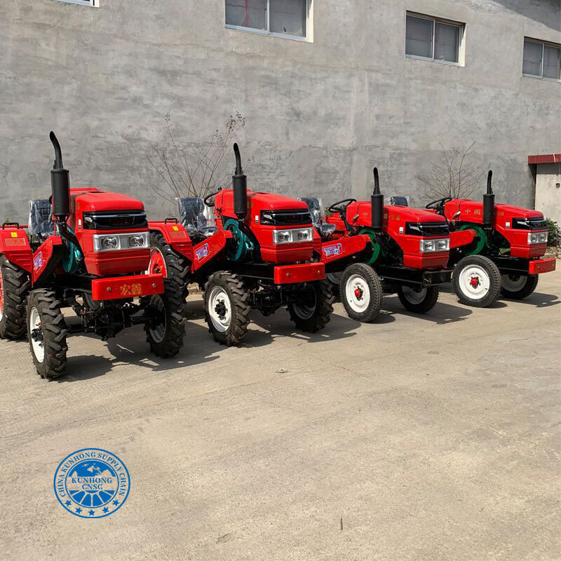 Chinese Factory Brand Compact Farm with a Set-Back Axle Tractor